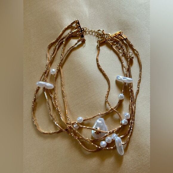 bohemian necklace A485 - Picture 2 of 3